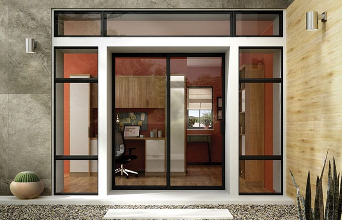aluminum door contemporary frame
