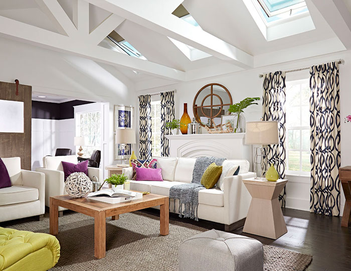 velux living room skylight