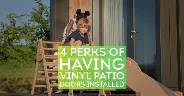 Doors to the patio